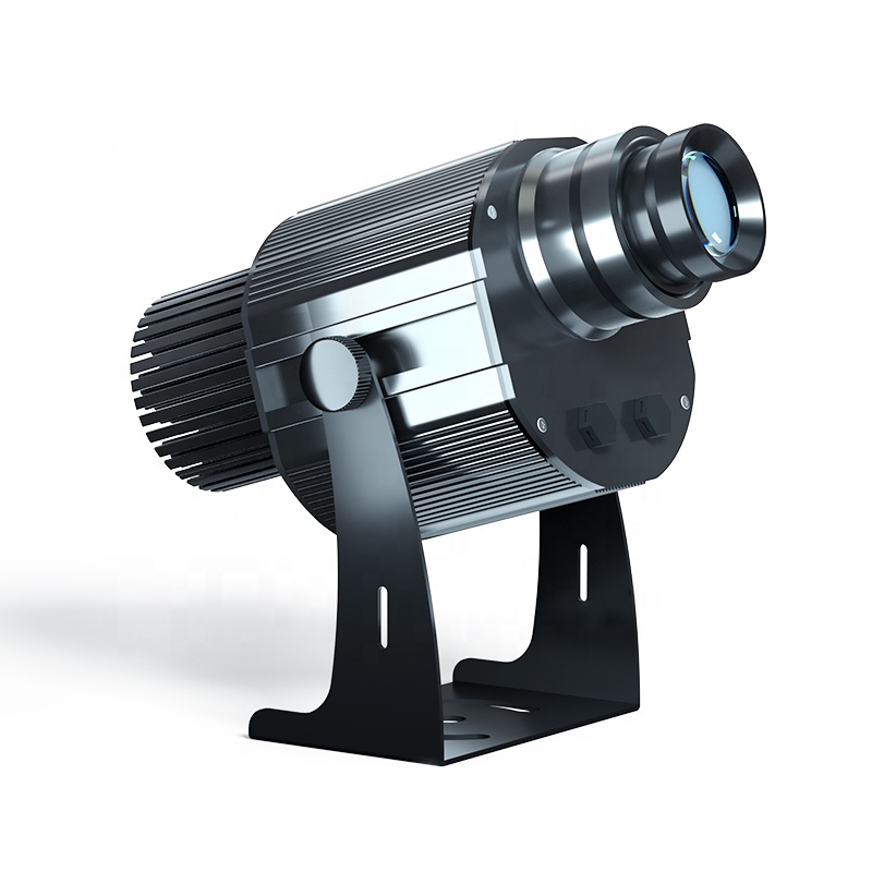 100W Outdoor IP67 Waterproof Gobo Projector LED Rotation Remote Control AC 85-265V Customize Pattern Light Logo Projection