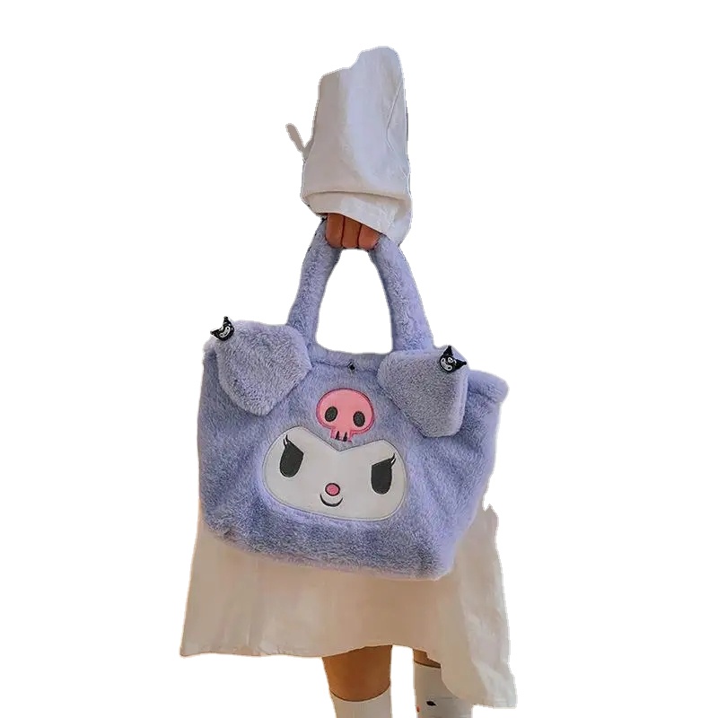 DOULUO Sanrioo Accessories Plush Bags Cartoon Lunch Box Sanrioo Stationery Bag