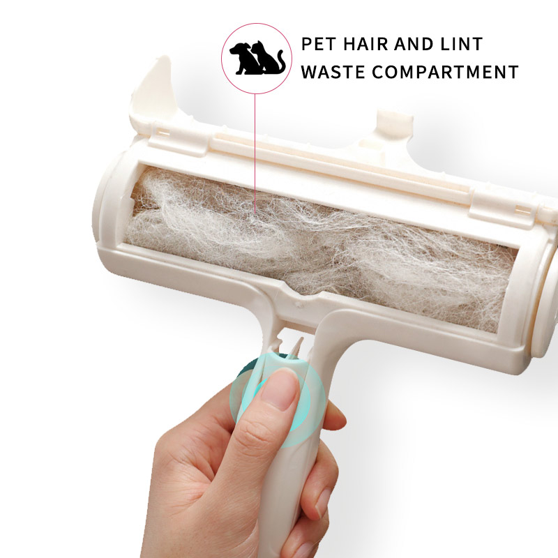 Factory Wholesale dog animal pet hair remover removal roller brush Self-Cleaning cat pet hair remover lint roller