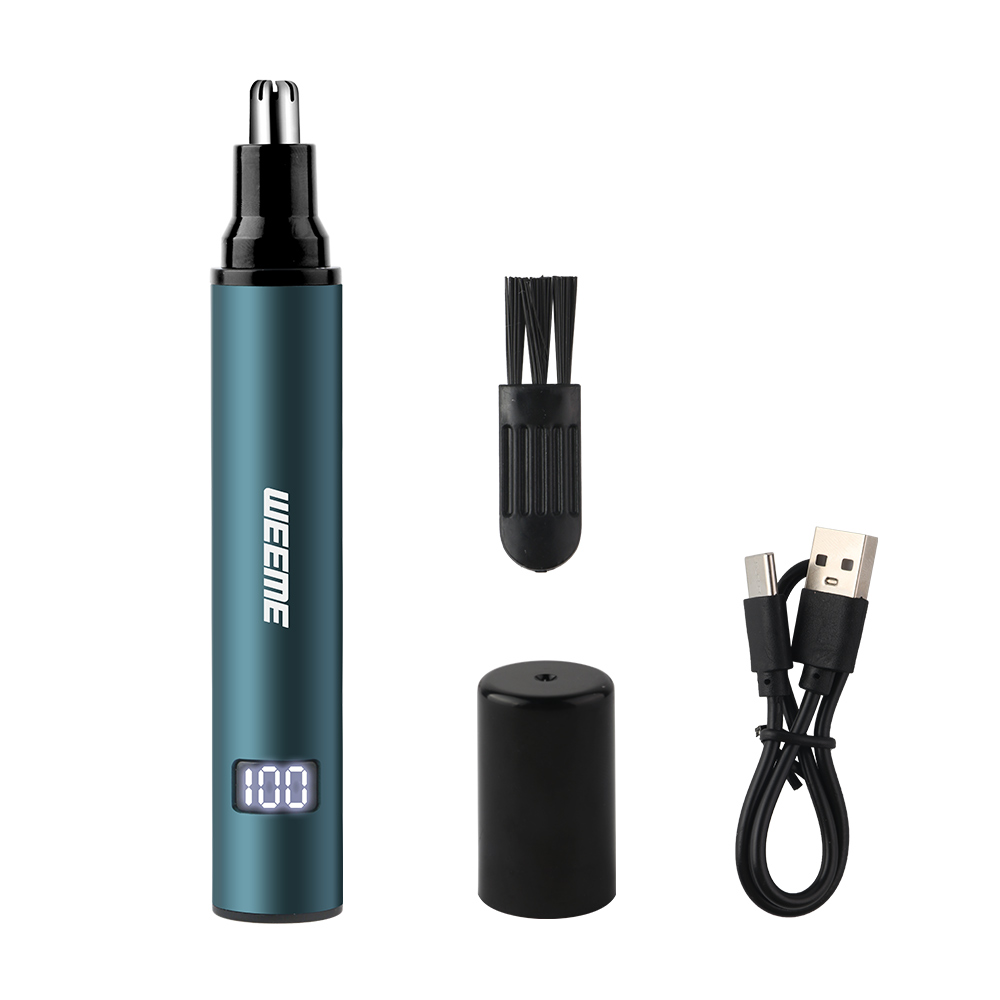 New 2024 electric nose hair trimmer, men's household nose hair trimmer, small and convenient personal care tool