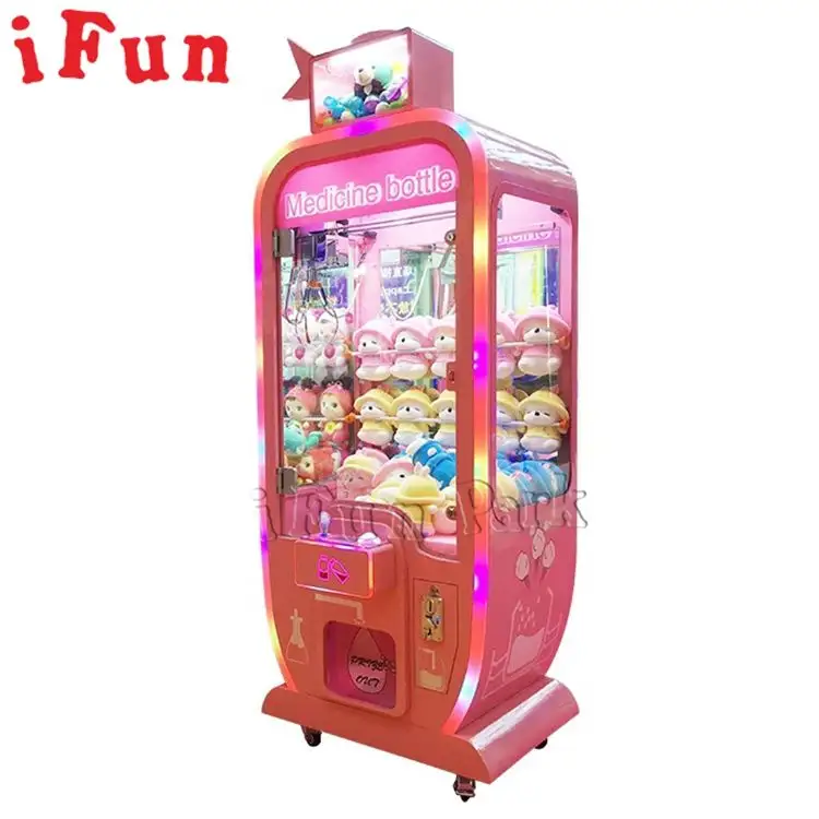 Игровой автомат Ifunpark с захватом когтей, монетница, аркадный журавль, игровой автомат для захвата куклы, подарки, семейный развлекательный центр