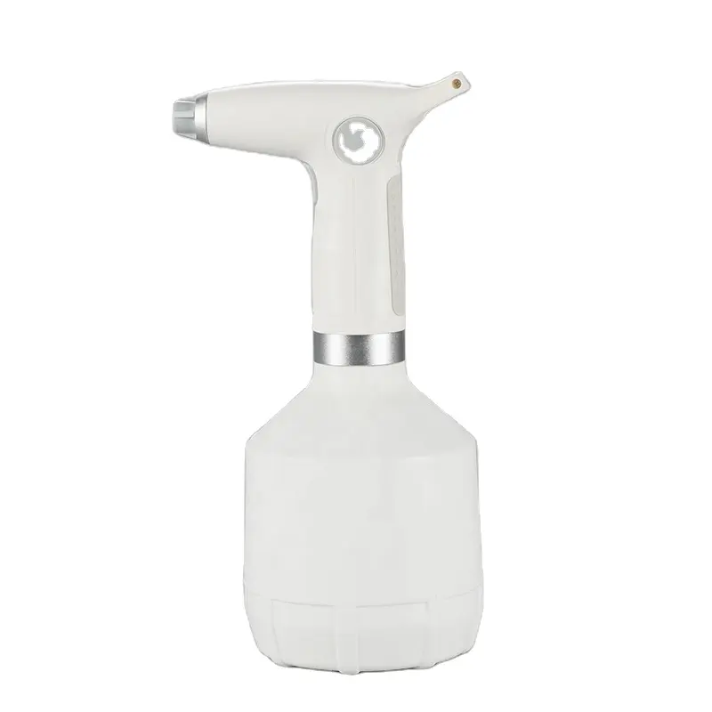 1l White Rechargeable Portable Automatic Electric Power Fogging Machine Cordless Handheld Electrostatic battery Sprayer