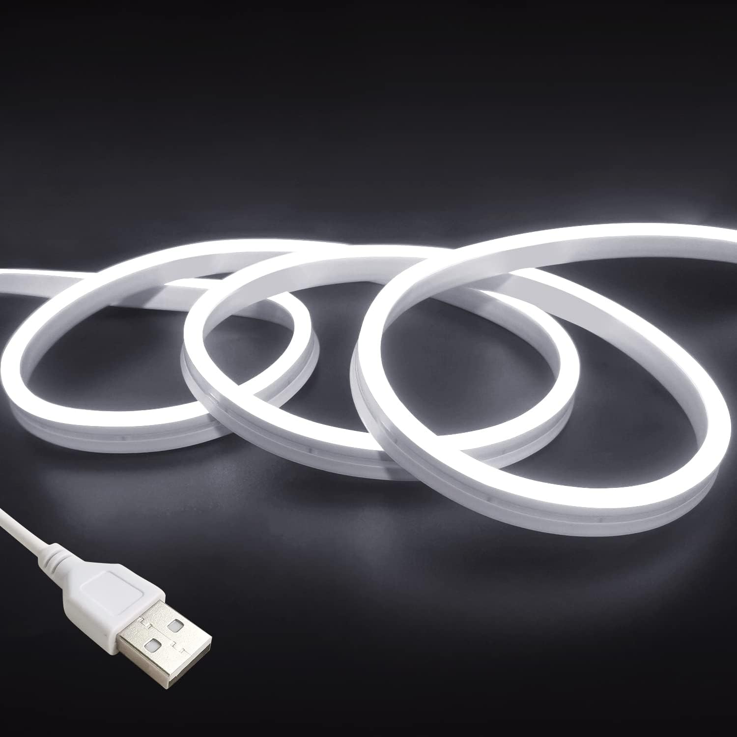 DC 12V 2835 led neon flex strip smooth lighting diy cable 5v led strip lights usb IP67 waterproof led neon strips