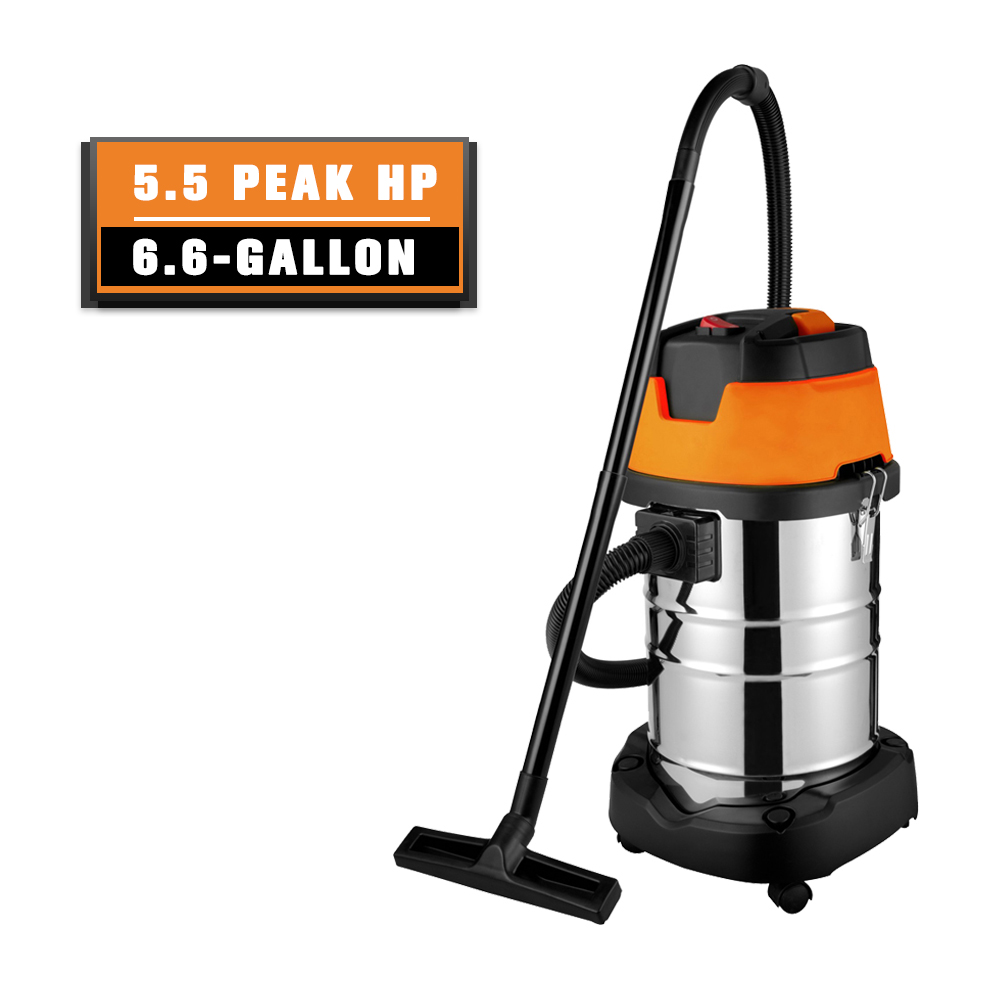 Professional 1200W 30L wet and dry vacuum carpet cleaner with A30 Copper wire motor for car dealership