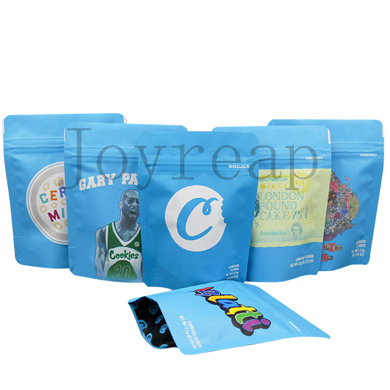 Бесплатный образец пользовательских печатных ziplock фольги mylar запах доказательство сорняков упаковка рюкзак boyz weed mylar сумки