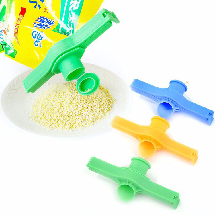 Fresh Keeping Sealer Clamp Kitchen Gadgets Food Storage Bag Clip Snack Sealing Clip