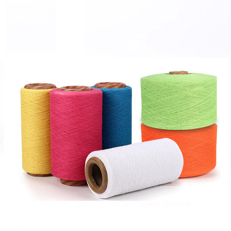 Regenerated Open end Cotton Polyester yarn for knitting socks and towel
