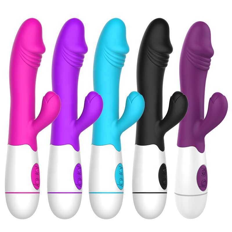 Factory Good Price G-spot Rabbit Vibrator 30 Speeds Vibration Models Women Sex Toy Dildo Adult Sexual Toys