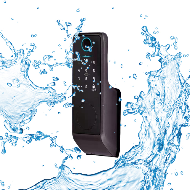 Waterproof Tuya Wifi App smart door lock,fingerprint lock for gate home security,TTlock hotel lock smart home system