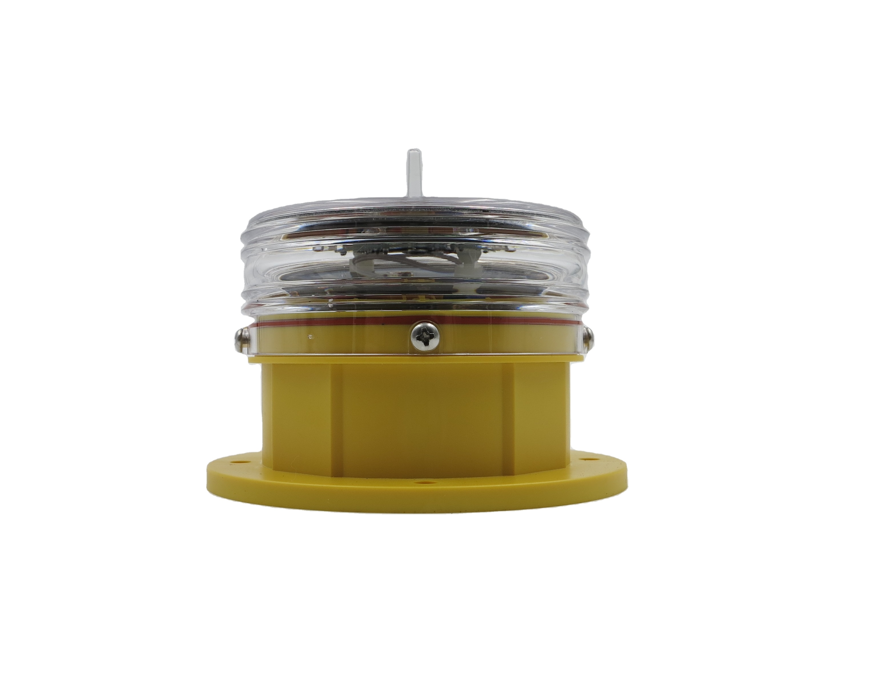 Rustic Outdoor LED Obstruction Lantern For Building