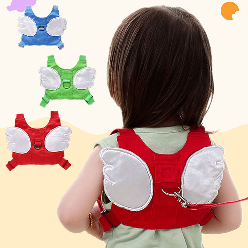 Kids Safety Harness Strap Toddler Walking Anti-Lost Rope Traction Rope Baby Walking Harnesses Leashes