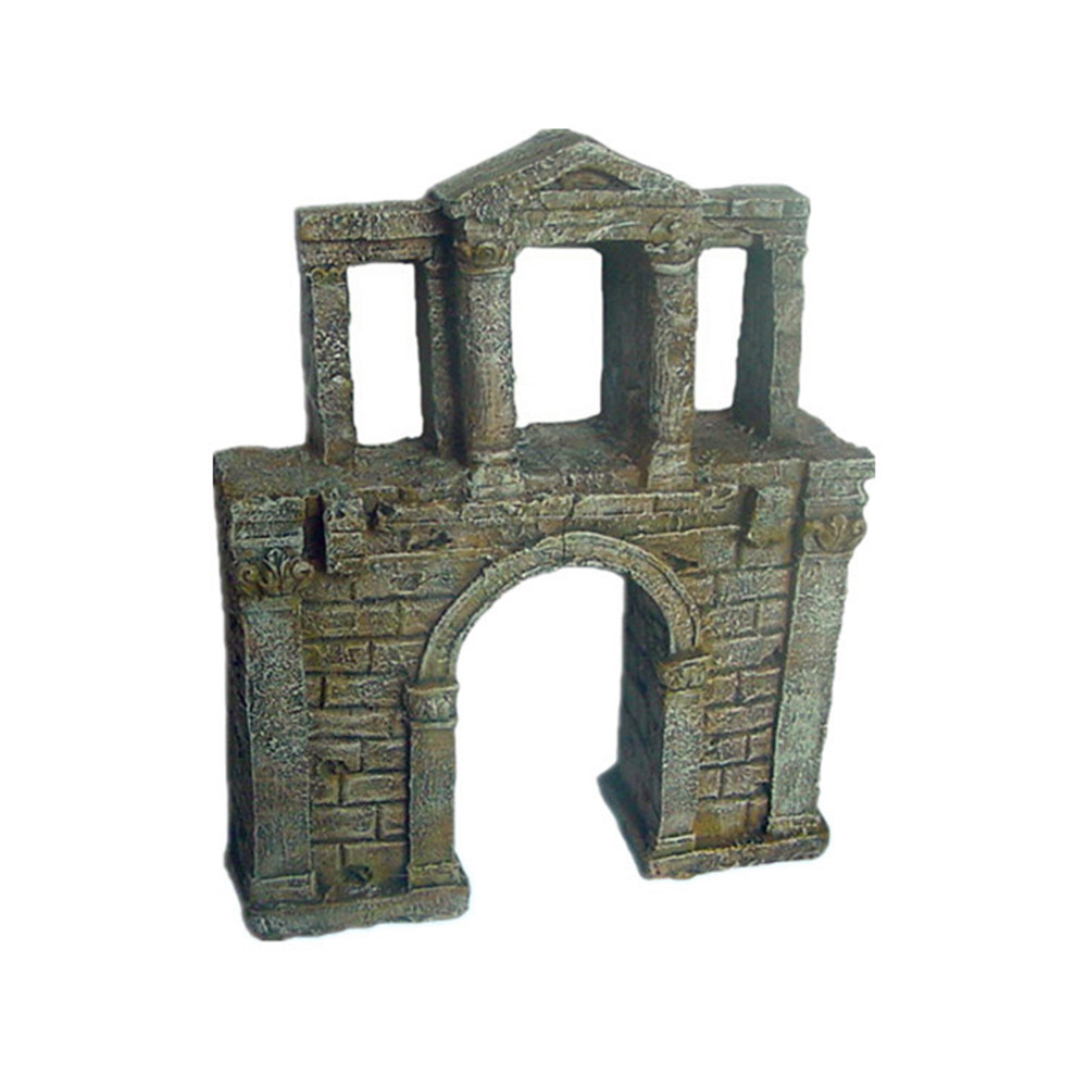 Resin crafts Artificial stone door Aquarium Decoration