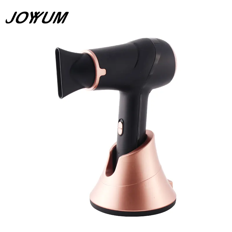 OEM Custom cold&hot portable Home use wireless rechargeable hair dryer Travel cordless hair dryer