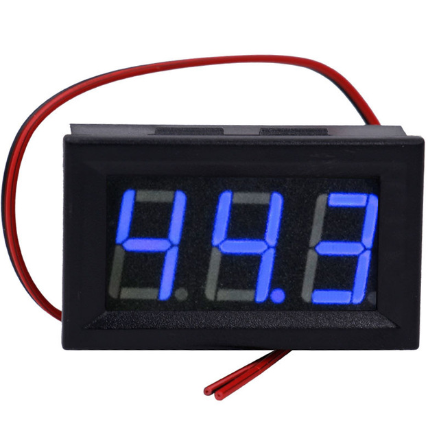 OEM/ODM Available 0.56'' 2Wire DC5V-120V Digital LED Display Voltmeter Ammeter