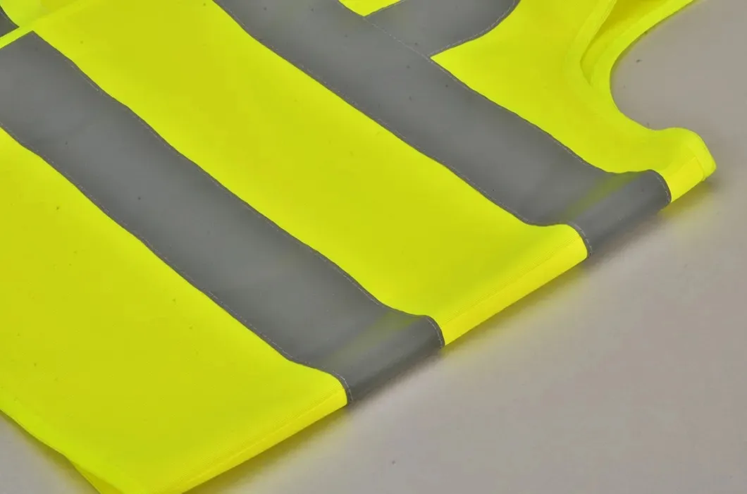 Safety Vest Factory Supplies Work Clothes High Visibility CE Certified Reflective Safety Vest
