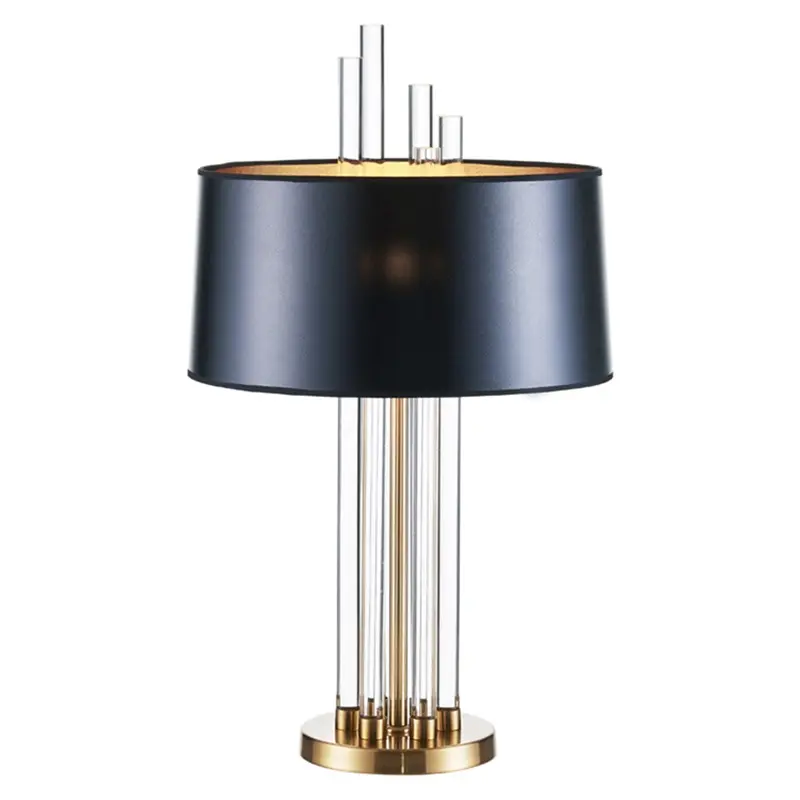 Modern Creative Table Light Simple Crystal Desk Lamp LED for Home Bedroom Decoration