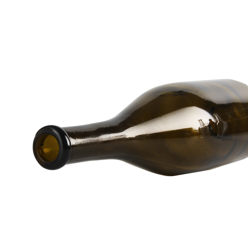 2021 Wholesale 750ml One Liter Liquor Bottle Customized Glass Wine Bottle With Stopper