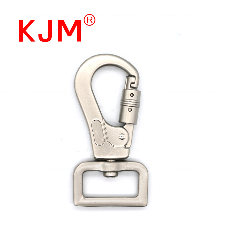 KJM Customized Metal Safety Snap Hardware Hook for Pet Leash