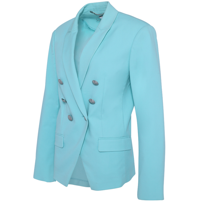 Huiquan emblematic wholesale women peak lapel ladies casual suit jacket for fall