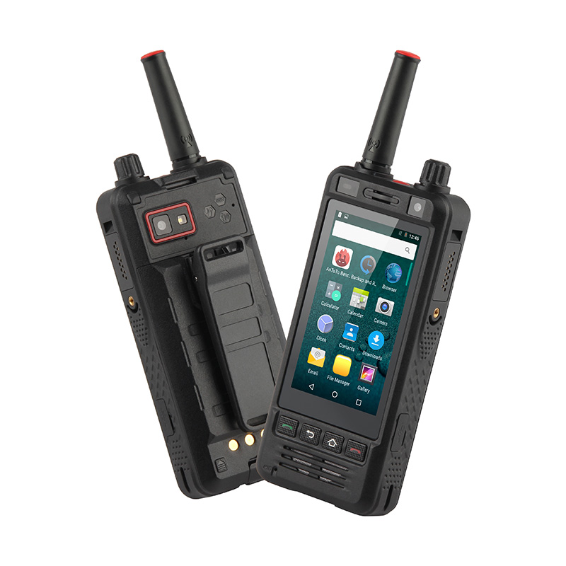 Водонепроницаемая прочная рация Alps W5 с экраном 3,5 дюйма, UHF радио, Android IP67