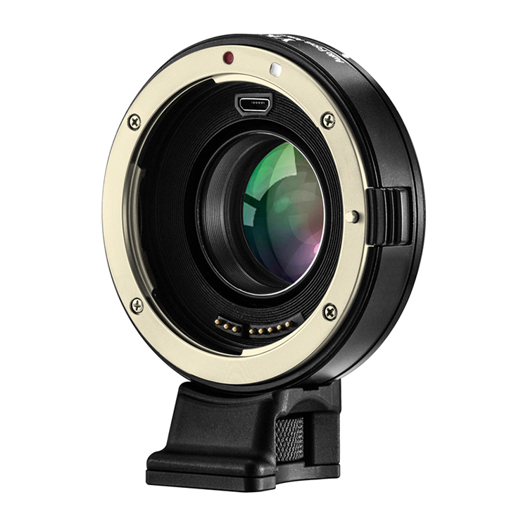 Крепление-адаптер для объектива EF-EOSM Booster 0.71x Speed Booster объектив IS USM для Canon EF объектив с креплением для EOS EF-M Кольцо адаптер для беззеркальной камеры M50 удлинительных макроколец с автофокусом Фокусное Редуктор