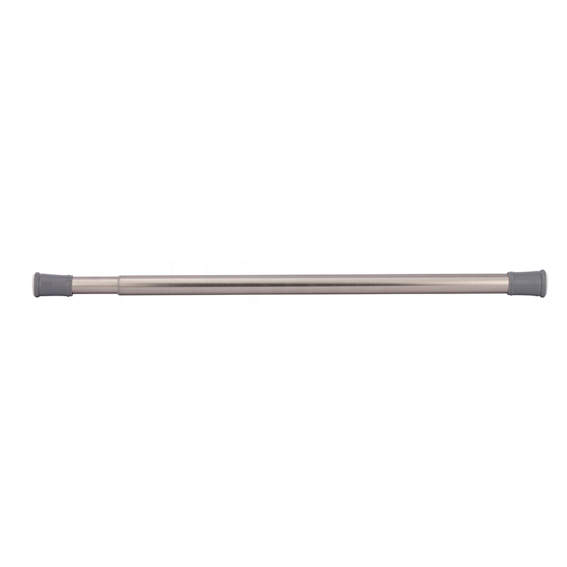 Top selling stainless steel curtain wire round rod set curtain pipe rod for bathroom