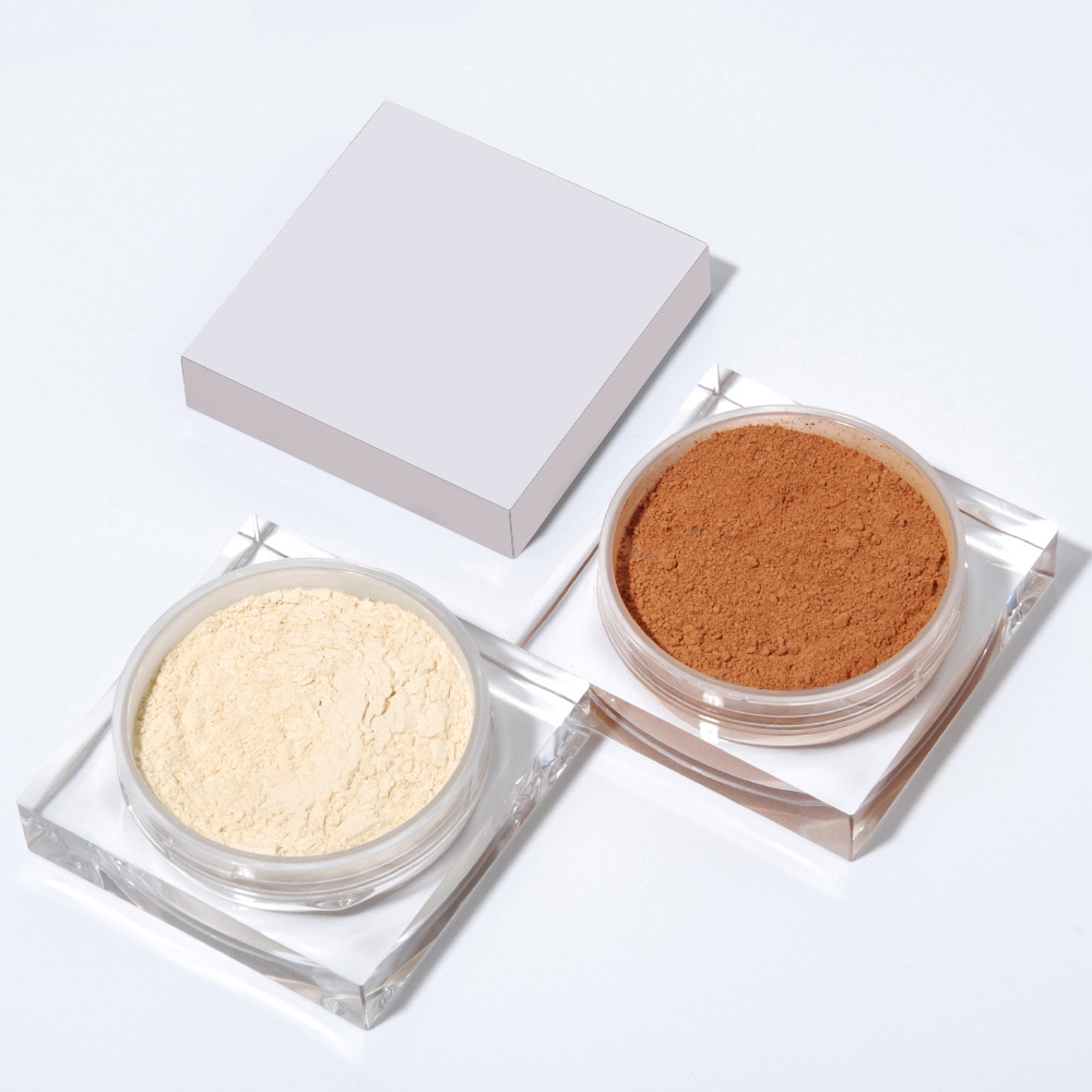 Private Label 11 Colors Oil Control Waterproof High Quality Face Makeup 30g Translucent Loose Setting Powder