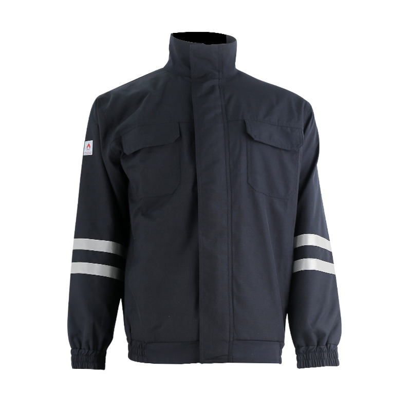 Светоотражающая Рабочая одежда nomex из двух частей с сертификатом NFPA, огнезащитная