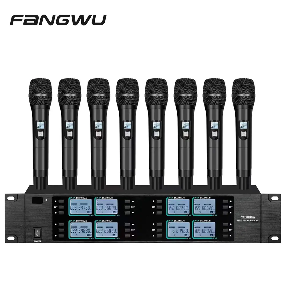 8 Channel Conference Wireless Microphone