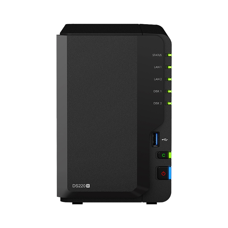 Совершенно новая синология 2 Bay NAS DiskStation DS220 + (Diskless)