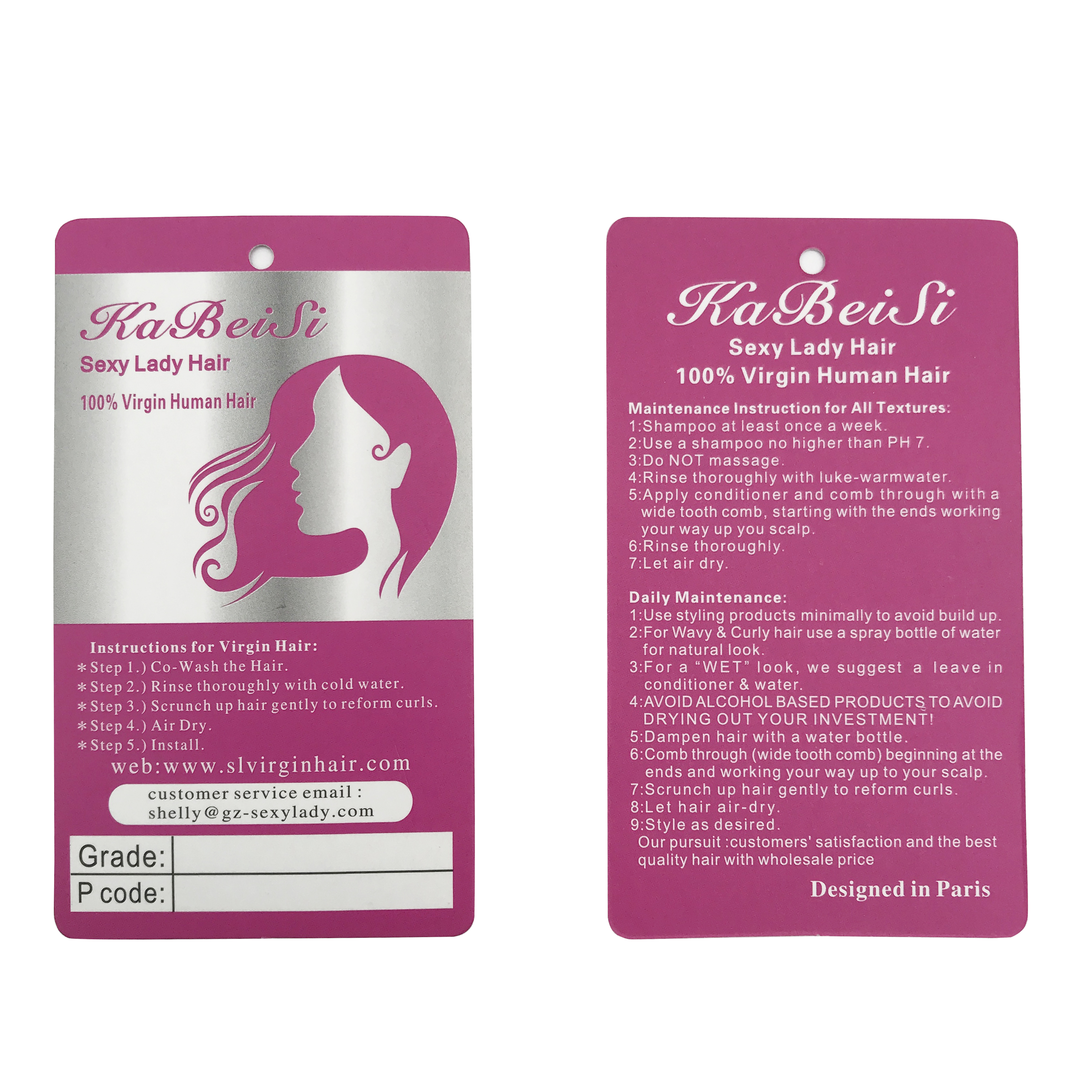 custom logo brand tag wholesale price clothing tags vendor wig private label hair products