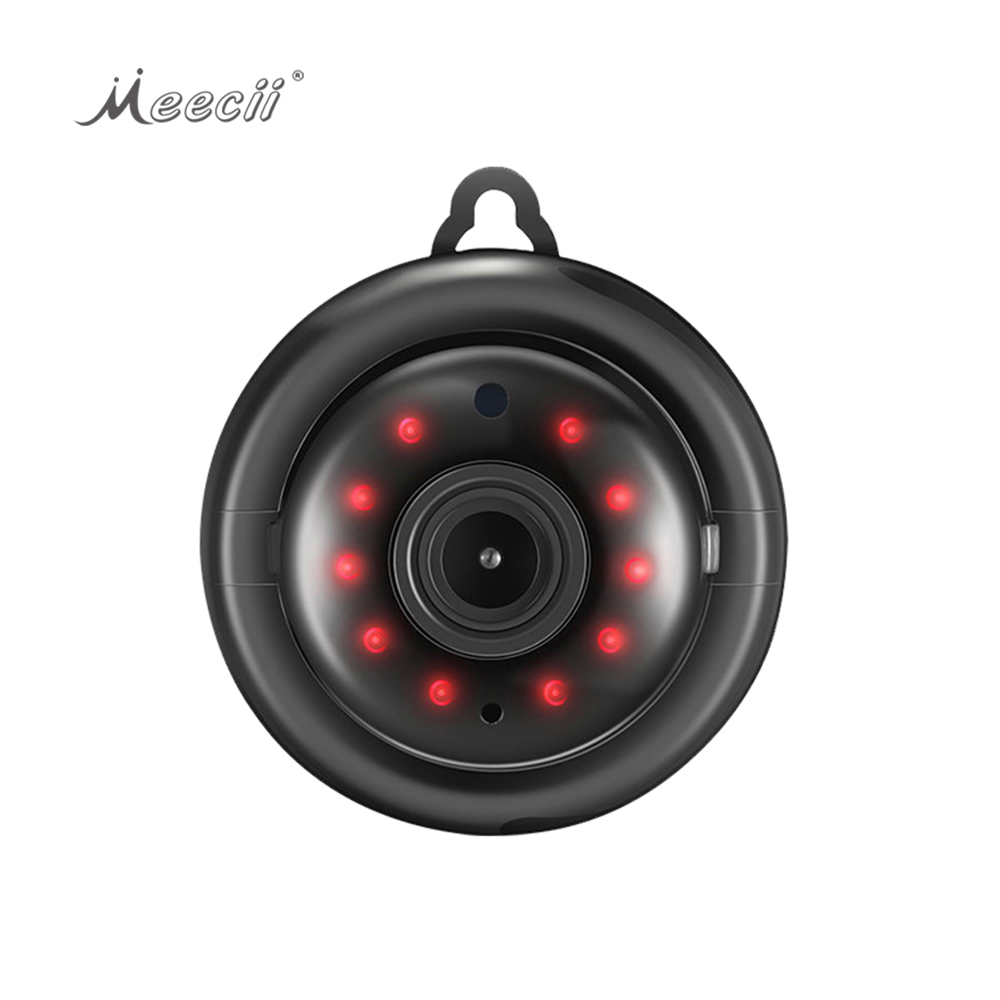 V380 Wireless WIFI Panoramic Baby Monitor Home Security Camera IP CCTV Surveillance IR Night Vision Motion Detection Mini Camera