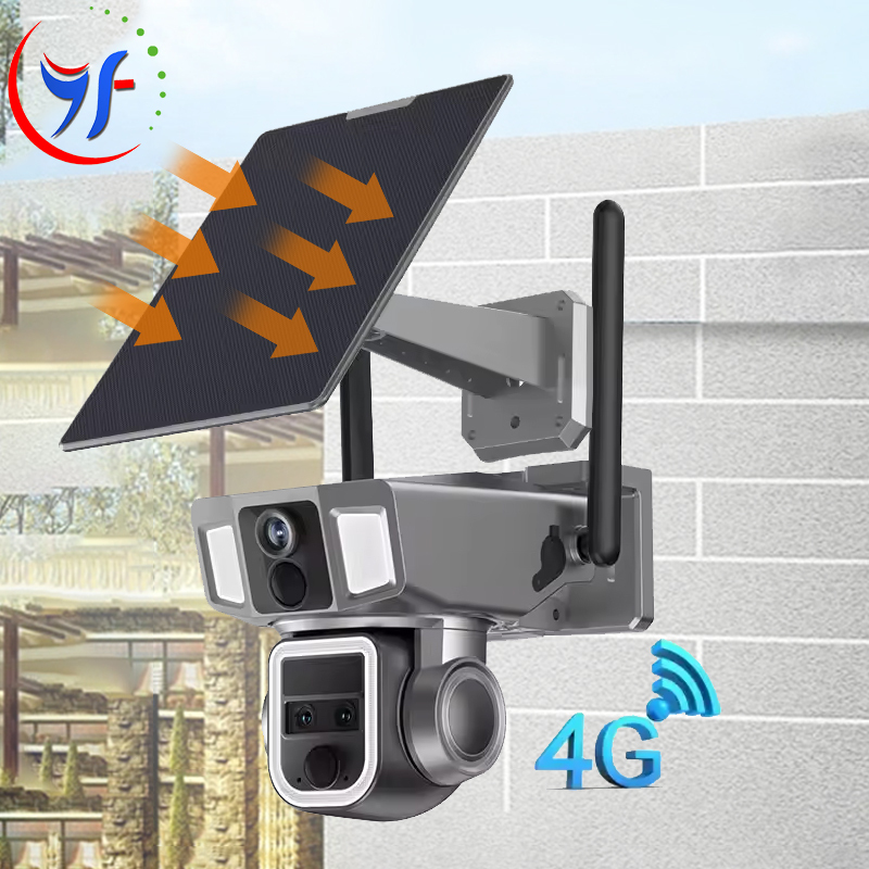 wholesale price Solar Energy Systems CCTV Camera Cloud Recording Solar Powered Outdoor Solar Panel Wifi Wireless IP Camera