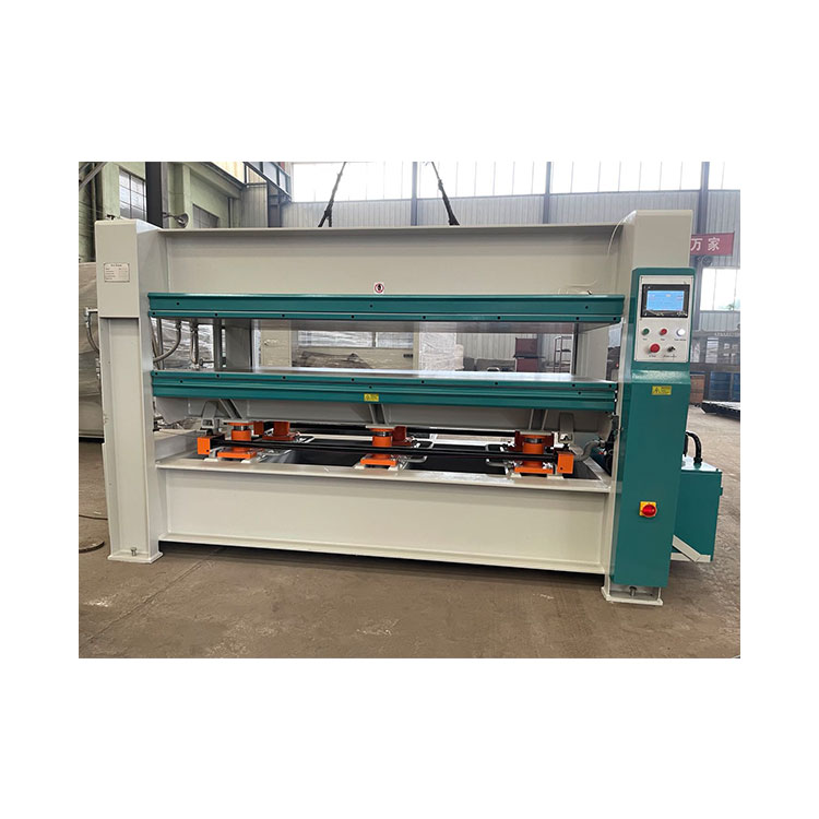 Factory price hot press with touch screenWooden door Making Machine with touch screen
