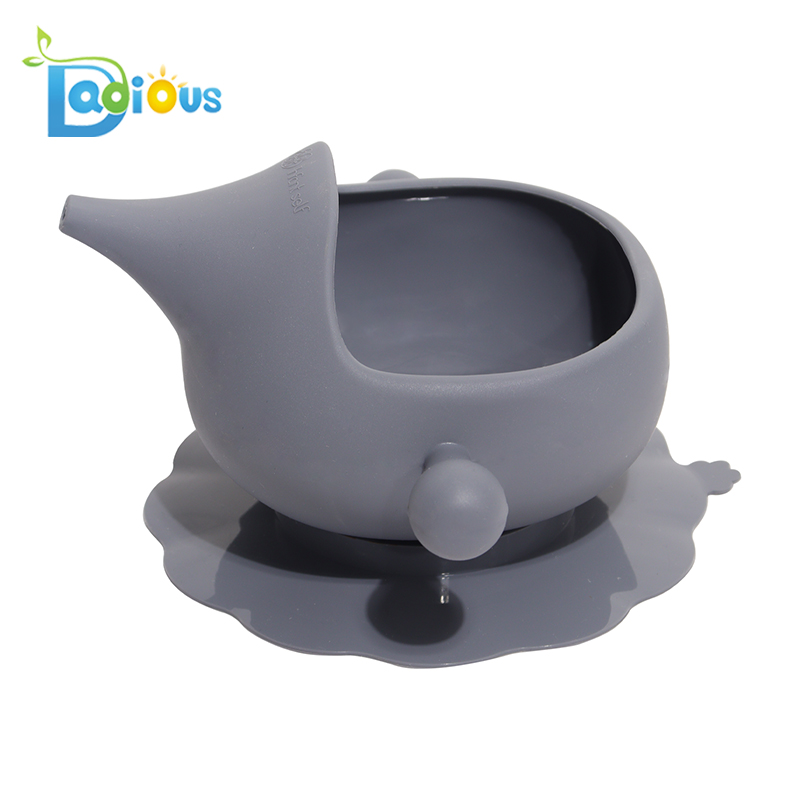 Bowl Silicone With Sucker Mat Feeder Baby Feeding Suction Bowl Cup Silicone Plate Soup