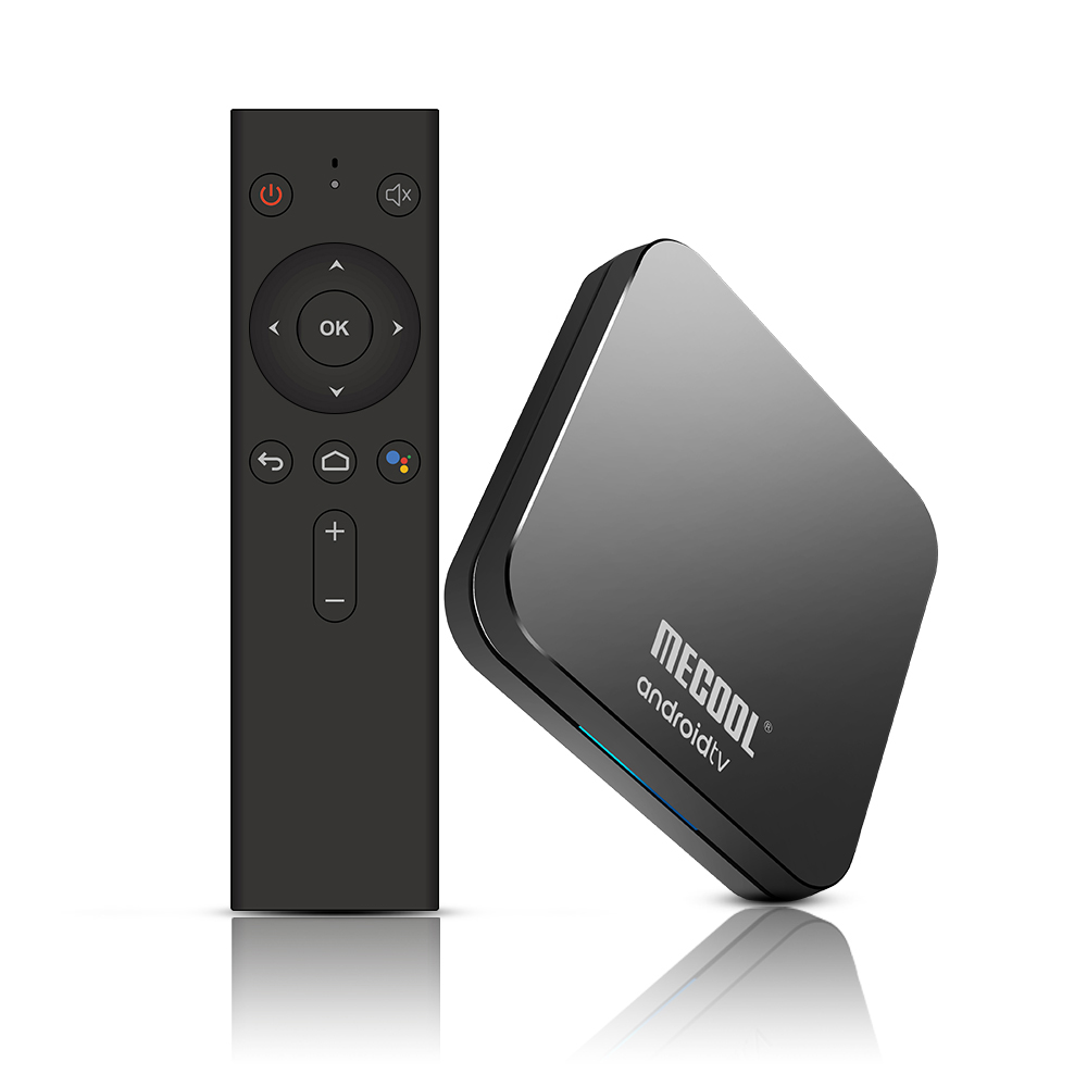 MECOOL KM9 Pro Deluxe Android ТВ OS Box официальный ATV v9 пирог 2 + 16 Гб settobox
