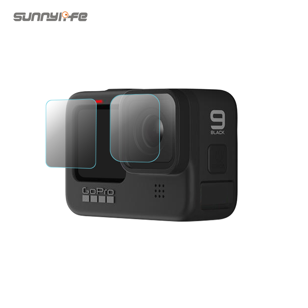 Защитная пленка Sunnylife HD 9H, супер жесткое закаленное стекло, Защитная пленка для экрана, аксессуары для спортивной камеры для GoPro Hero 9 Black