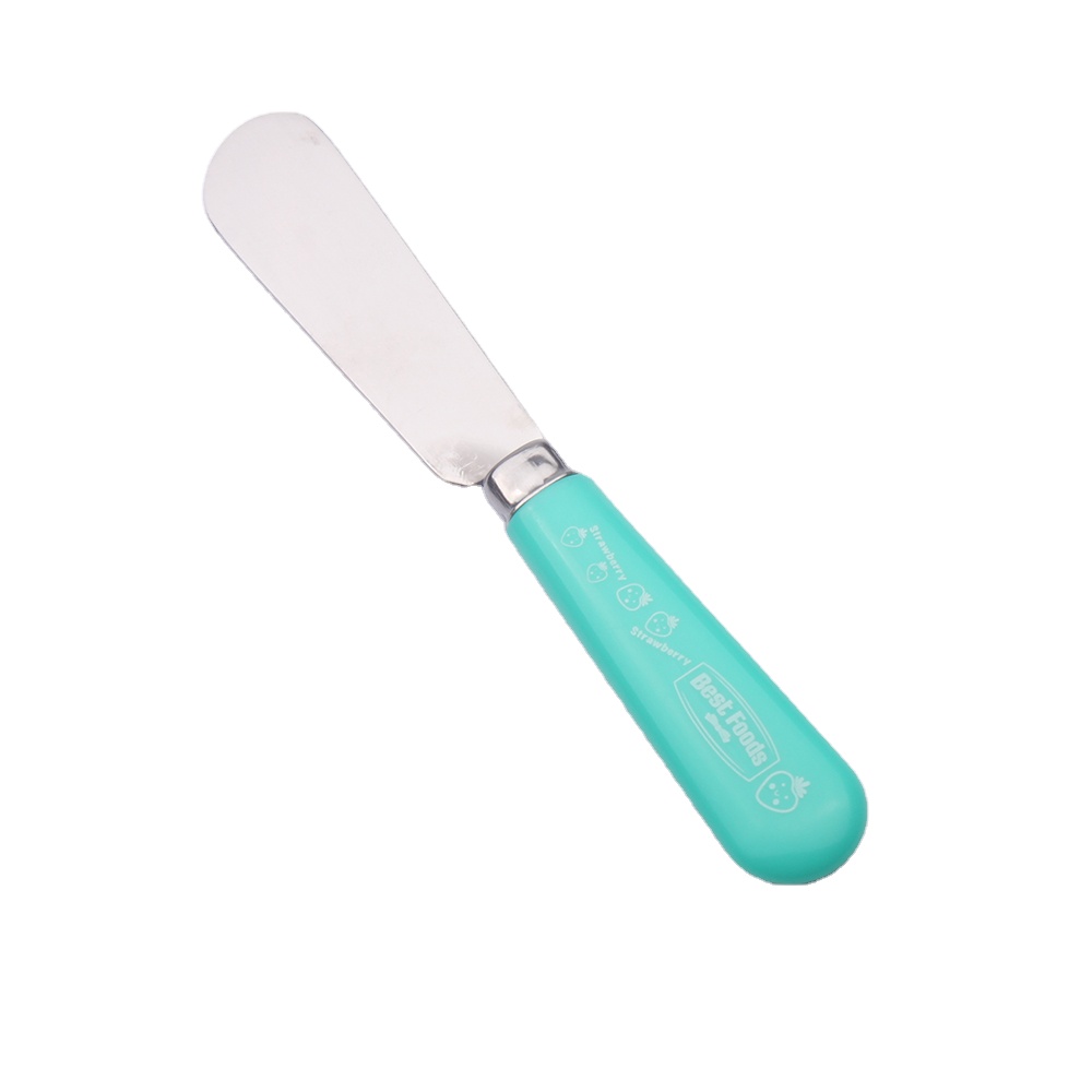 Wholesale hot sale gold 304 stainless steel cheese butter knife Jam Cream Butter Spreader