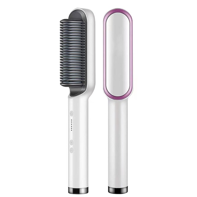 Mult Functional Best hair Straightener Comb Hair Straightener Brush Ionic Permanent Electric Detangling Massage