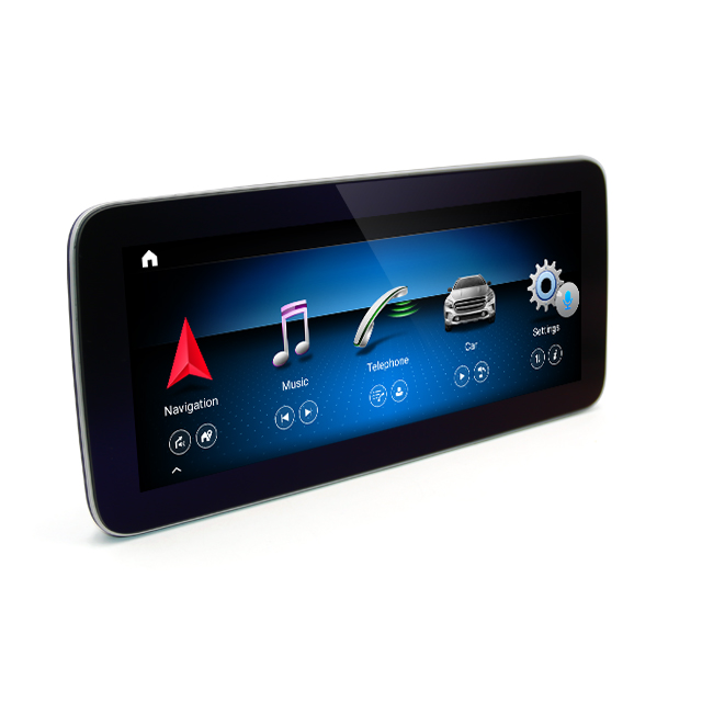 Автомобильный GPS-навигатор Qualcomm 10,25 дюйма с логотипом на заказ, 4 ГБ, 64 ГБ, android, для Mercedes Benz GLA X156 2012 до 2015