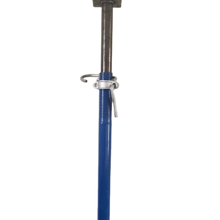 Galvanized painted adjustable steel prop for construction steel scaffolding prop