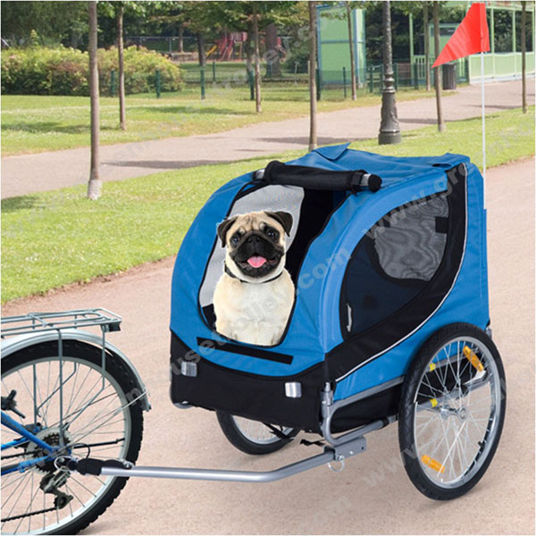 Foldable Bicycle Cycle Bike Cargo Trailer for Camping Tent Luggage Carry Transport