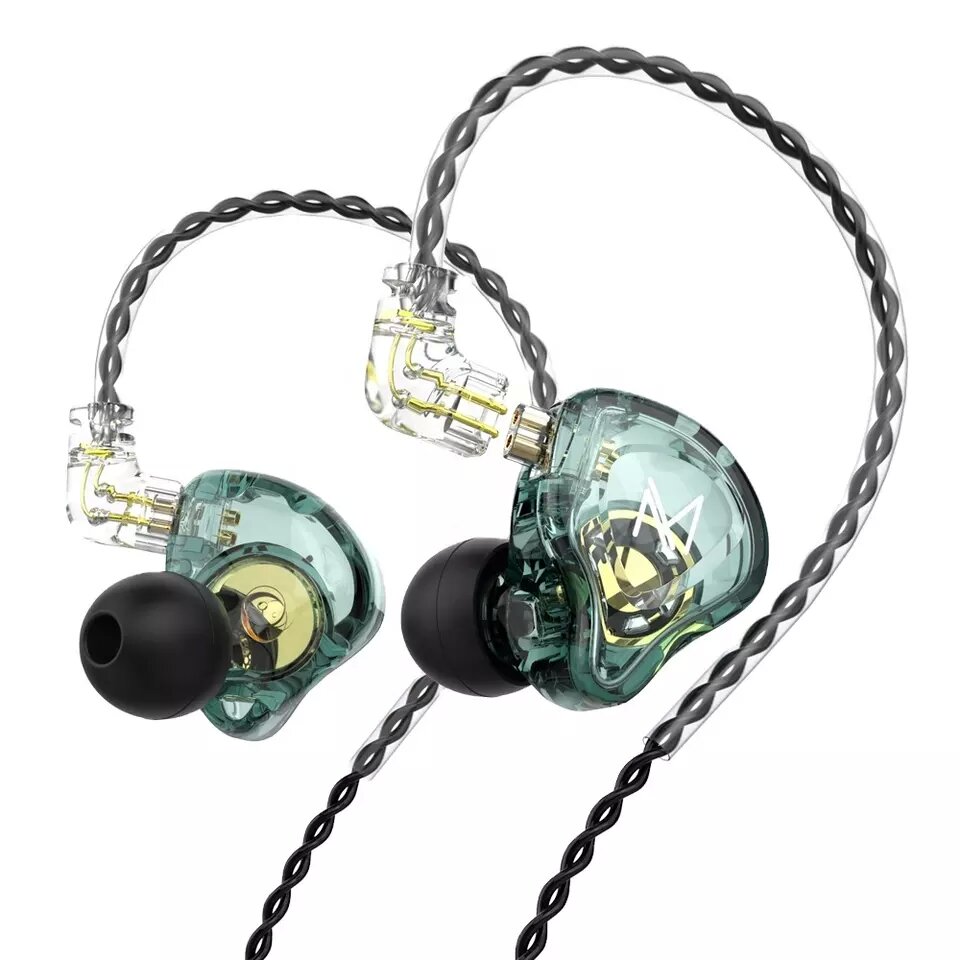 Динамические наушники-вкладыши TRN MT1 Hi-Fi 1DD, игровая гарнитура, проводные наушники, музыкальные наушники