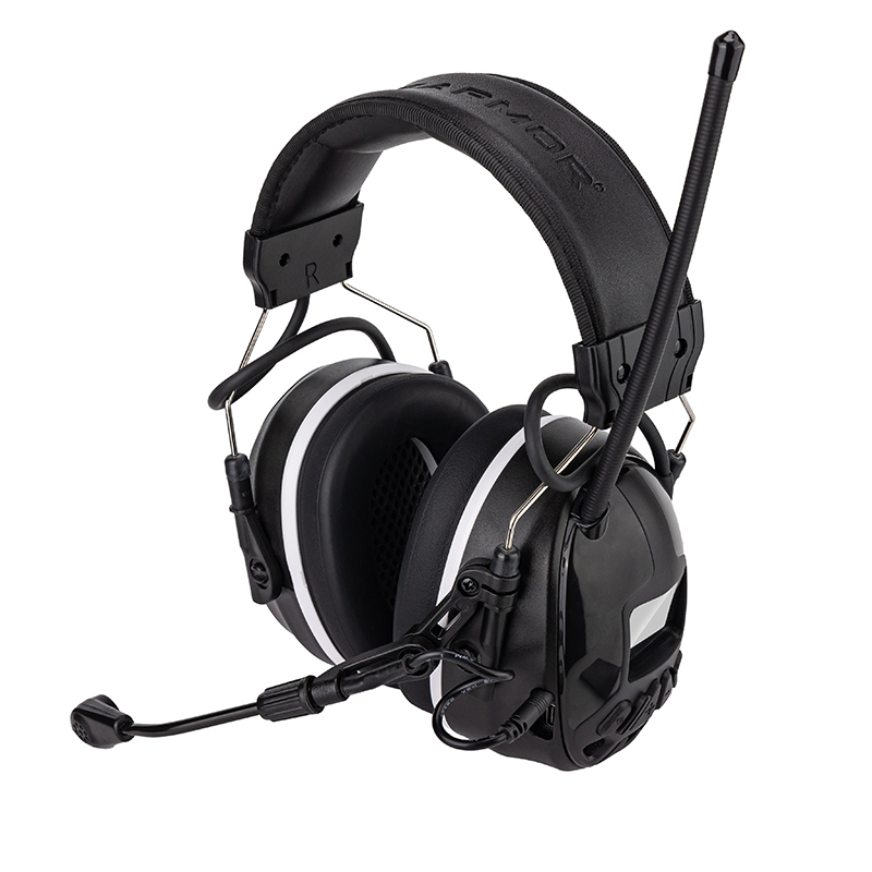 Safety Earmuffs Electronic pickup noise reduction headphones with fm function