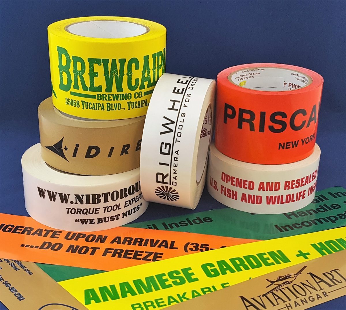 Customized Adhesive Package Carton Sealing Tape Packing Tape with Logo BOPP Printed Tape 100y/200y/1000y