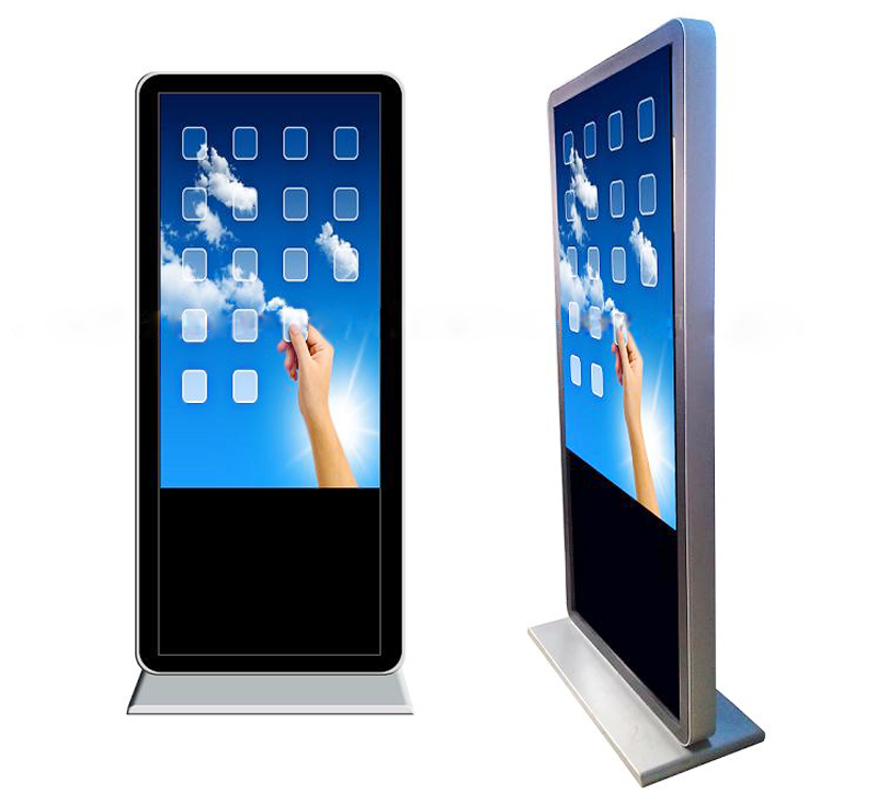 Высокое качество freestand вертикальный lcd рекламный телевизор