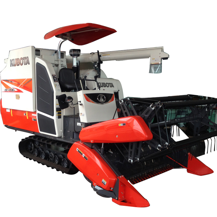Б/у большой зерновой бак kubota dc70 комбайн для фермы