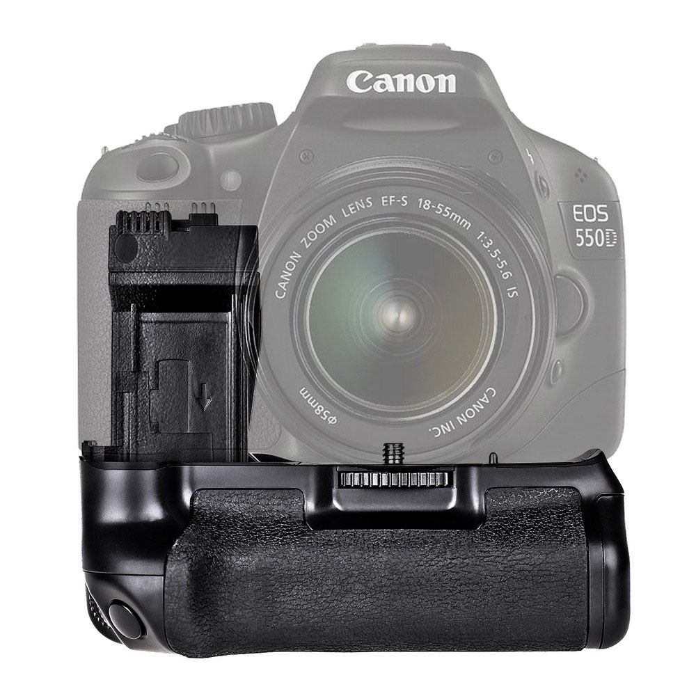 Батарейная ручка держатель для Canon 550D 600D 650D 700D Rebel T2i T3i T4i T5i работать с LP-E8 батарея замена BG-E8