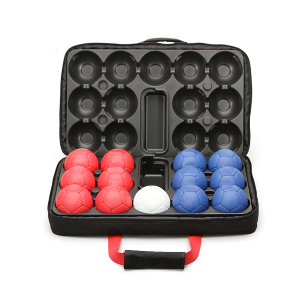 Бесплатный Образец профессиональный производитель Boccia мяч открытый мягкий Boccia шары Boccia игровой набор на продажу
