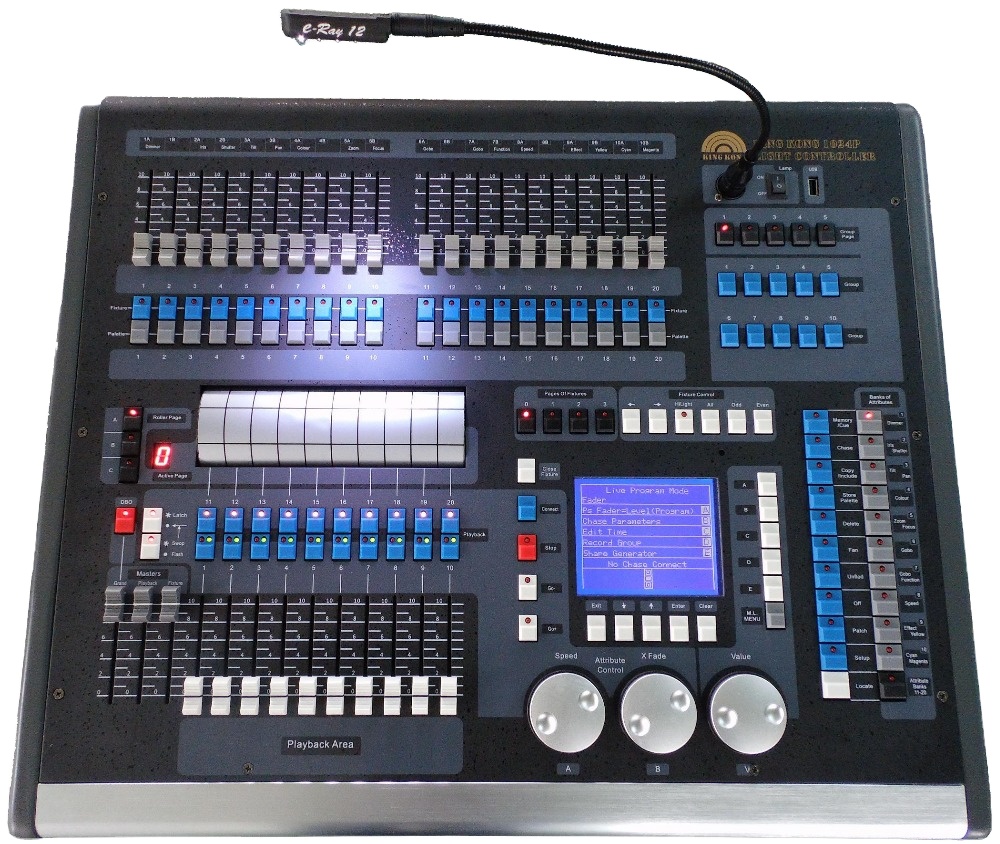 King Kong 1024P DMX Professional Lighting Controller